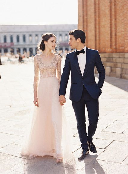 The most romantic elopement ever on the canals of Venice, Italy