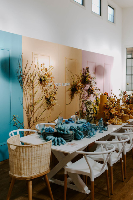 Tonal wedding ideas Inspiration