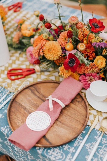 whimsical sunrise glamping elopement in Maine Inspiration