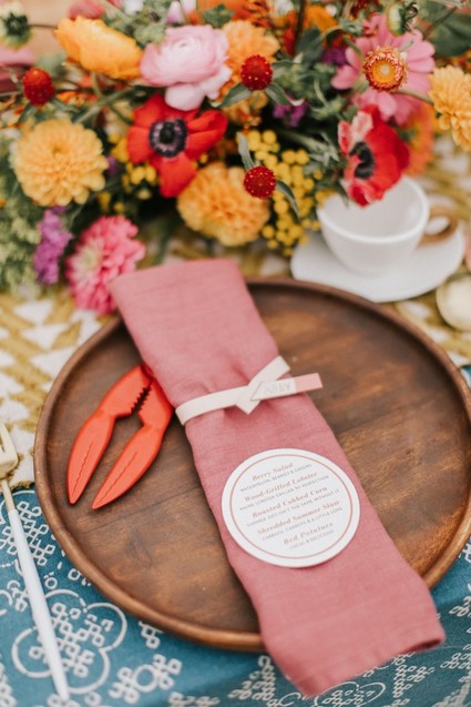 whimsical sunrise glamping elopement in Maine Inspiration