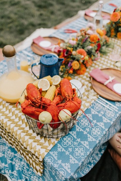 whimsical sunrise glamping elopement in Maine Inspiration