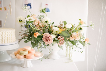 How to host and plan a sweet thoughtful pastel birthday party at home for twins