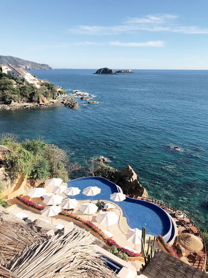 Girl's trip to Cala De Mar in Ixtapa, Mexico