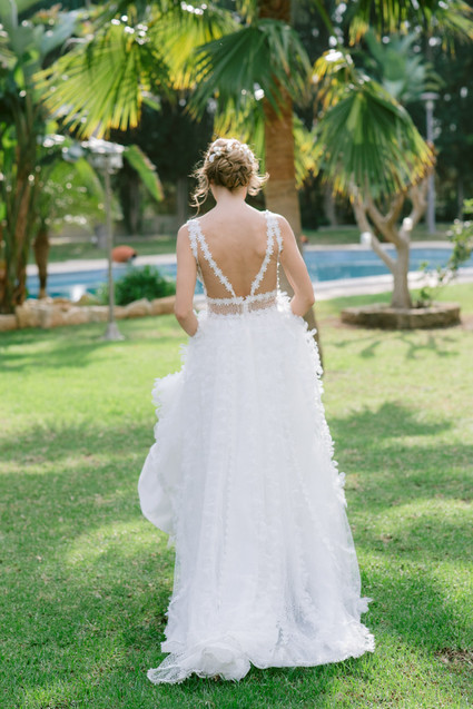 boho luxe wedding editorial in Cyprus, Greece
