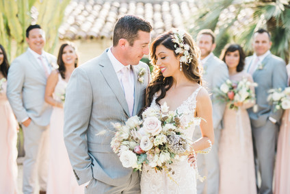 An all white Mexican inspires wedding at the most romantic Spanish venue in San Diego