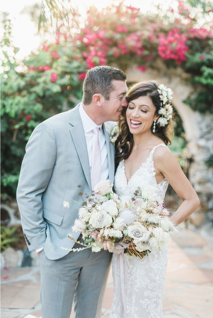 An all white Mexican inspires wedding at the most romantic Spanish venue in San Diego
