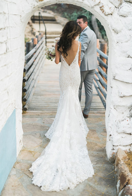 An all white Mexican inspires wedding at the most romantic Spanish venue in San Diego