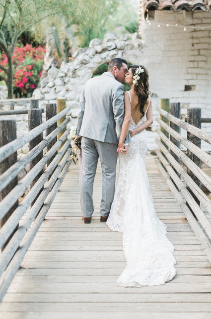 An all white Mexican inspires wedding at the most romantic Spanish venue in San Diego