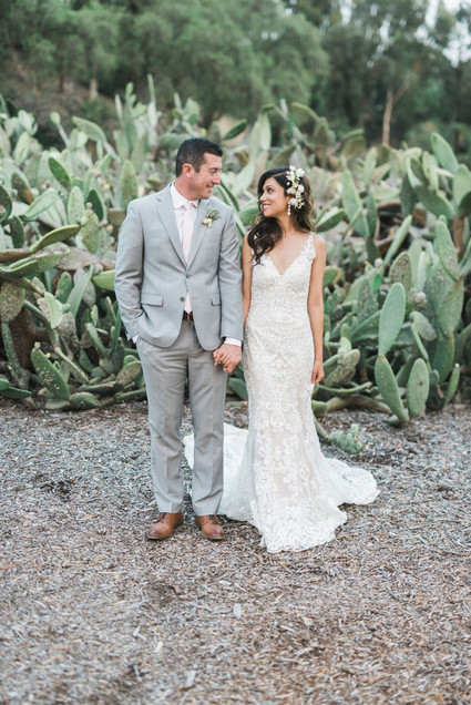 An all white Mexican inspires wedding at the most romantic Spanish venue in San Diego