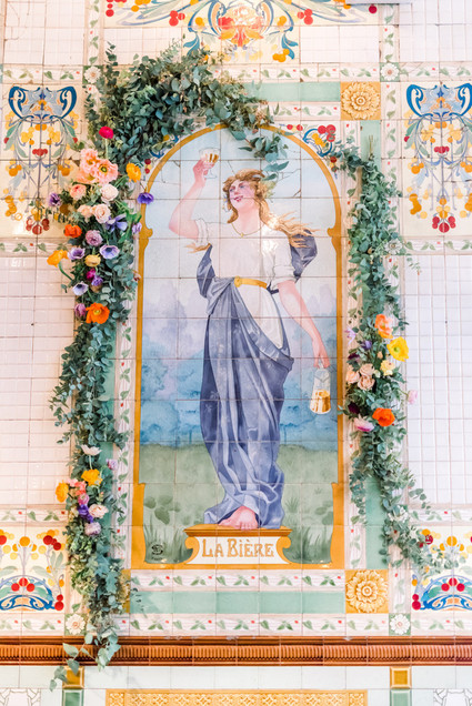 How to elope in Paris in the spring, at the most beautiful Art Nouveau cafe