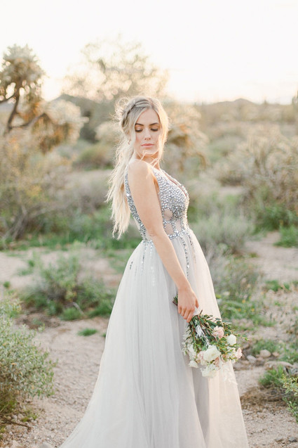 Desert chich bridal fashion ideas in Arizona Inspiration