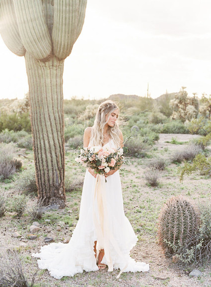 Desert chich bridal fashion ideas in Arizona
