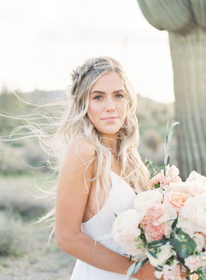 Desert chich bridal fashion ideas in Arizona