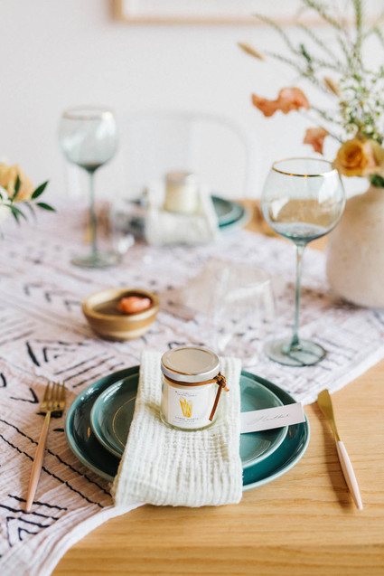 Modern pastel baby shower from RO & Co Events at Festoon