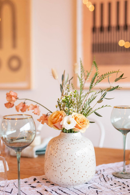 Modern pastel baby shower from RO & Co Events at Festoon