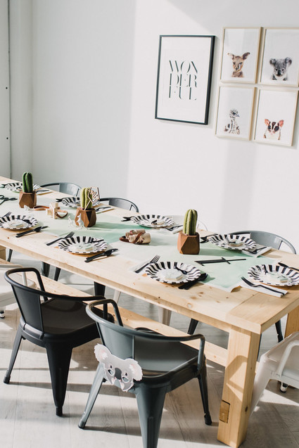 Australian outback first birthday party