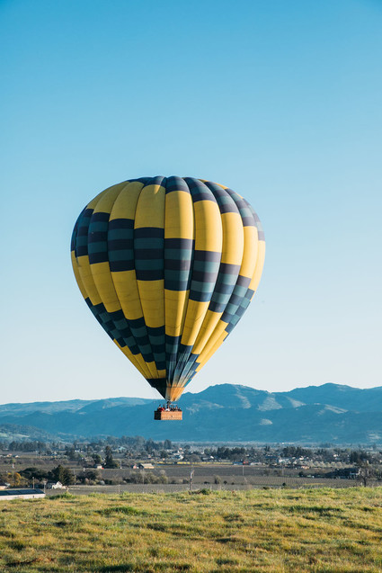 Napa Valley Hot Air Balloon ride Inspiration