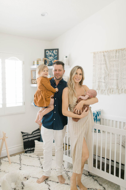 Mudcloth inspired boy's nursery