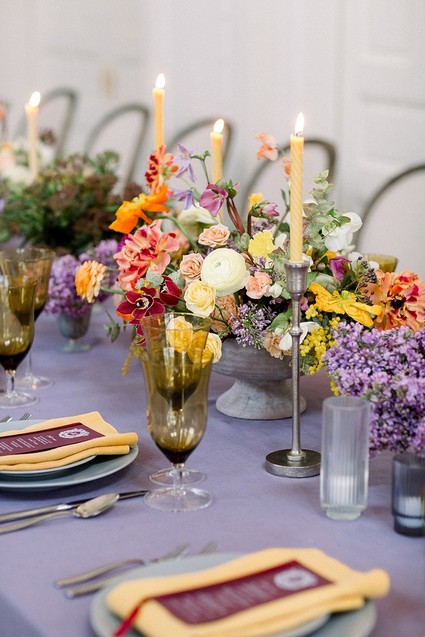 colorful luxe spring wedding at the Olana in Dallas Inspiration
