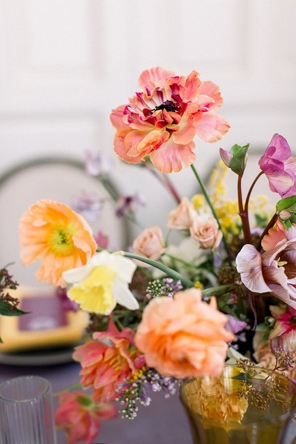colorful luxe spring wedding at the Olana in Dallas Inspiration