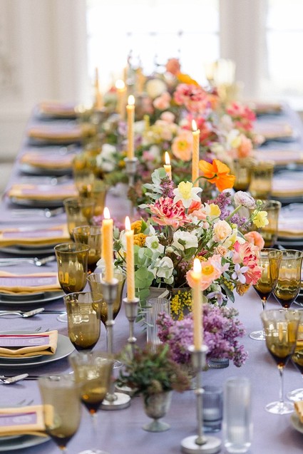 colorful luxe spring wedding at the Olana in Dallas Inspiration
