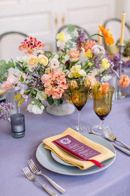 colorful luxe spring wedding at the Olana in Dallas Inspiration