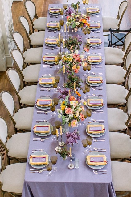 colorful luxe spring wedding at the Olana in Dallas Inspiration
