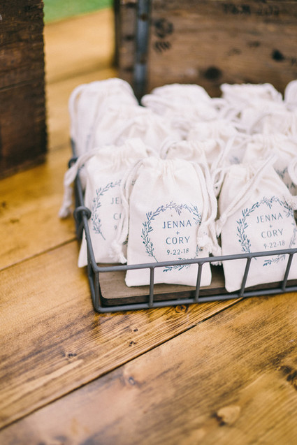 handmade brunch wedding favors