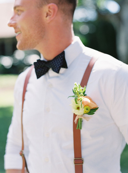 Romantic Hawaii wedding with an insanely cool dress, inspired by a Maui sunset Inspiration