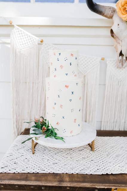 Boho Western boy's baby shower
