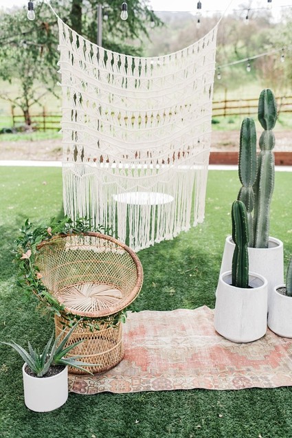 Boho Western boy's baby shower