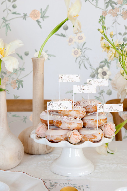 Floral French Cafe girl's birthday Inspiration