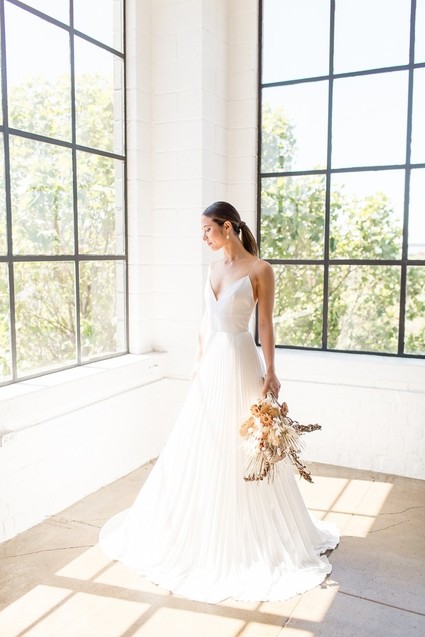 Natural tone modern Wabi Sabi wedding ideas