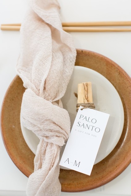 Natural tone modern Wabi Sabi wedding ideas