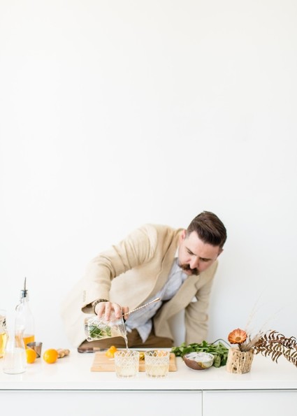 Natural tone modern Wabi Sabi wedding ideas