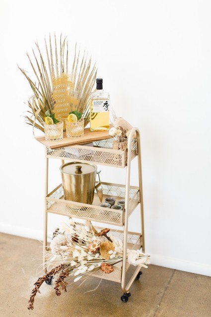 Natural tone modern Wabi Sabi wedding ideas