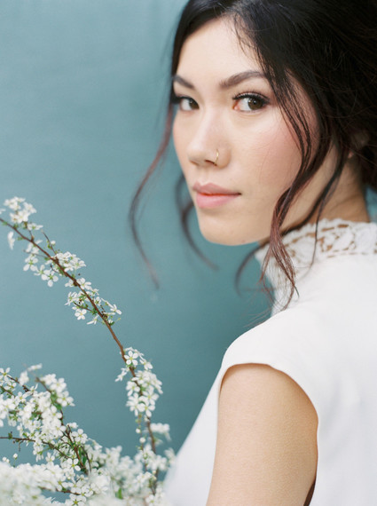 Delicate painterly spring wedding ideas