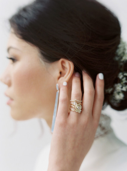 Delicate painterly spring wedding ideas