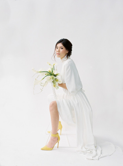 Delicate painterly spring wedding ideas