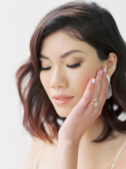 Delicate painterly spring wedding ideas