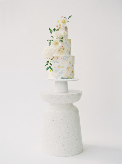 Delicate painterly spring wedding ideas