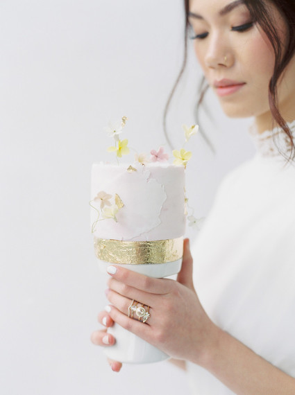 Delicate painterly spring wedding ideas