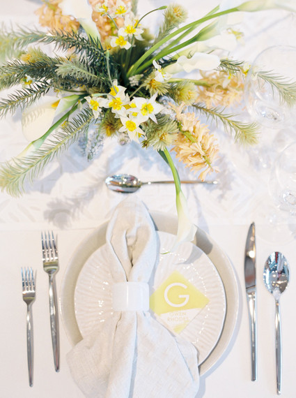 Delicate painterly spring wedding ideas