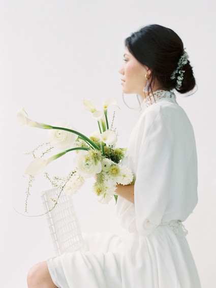 Delicate painterly spring wedding ideas