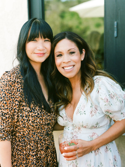 High tea backyard baby shower with baby animals