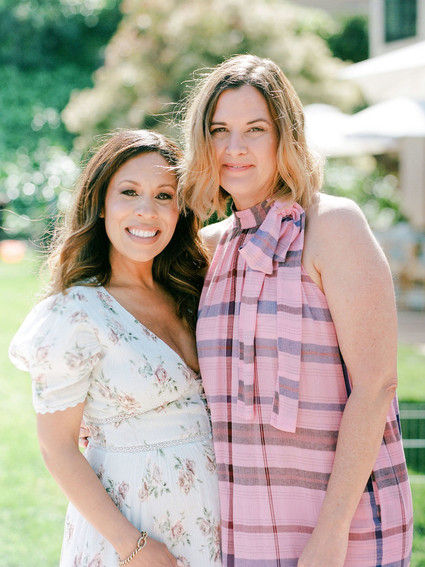 High tea backyard baby shower with baby animals