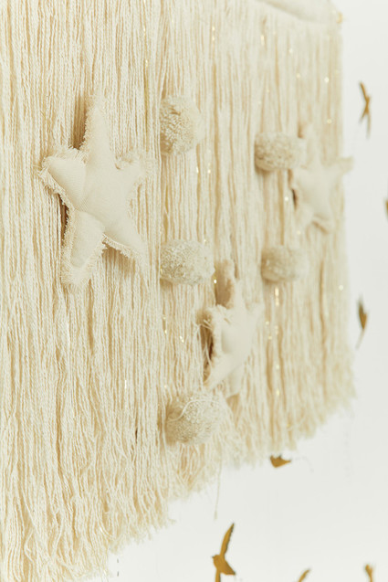 Rylee + Cru wallpaper | neutral nursery and kids room ideas on 100 Layer Cakelet