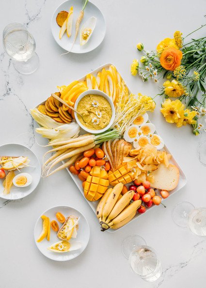 Yellow grazing board Inspiration
