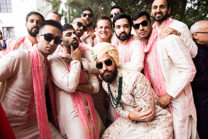 Colorful luxe Indian wedding at Bacara in Santa Barbara Inspiration