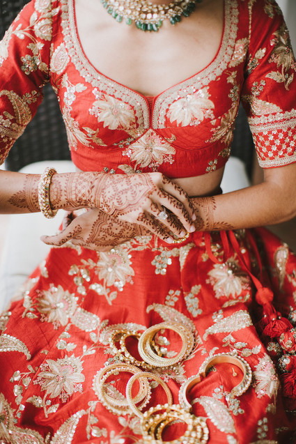 Colorful luxe Indian wedding at Bacara in Santa Barbara